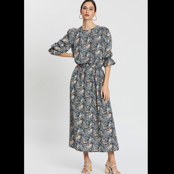 Never Fully Dressed Floral Jasmine Midi Dress US 8 - Picture 2 of 14